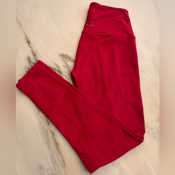 Beyond Yoga Other - Beyond Yoga Spacedye Cherry Red Leggings XS
